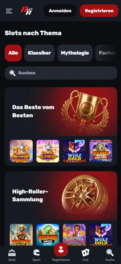 Mobiles Spielvergnügen mit der RedRacer Casino PWA