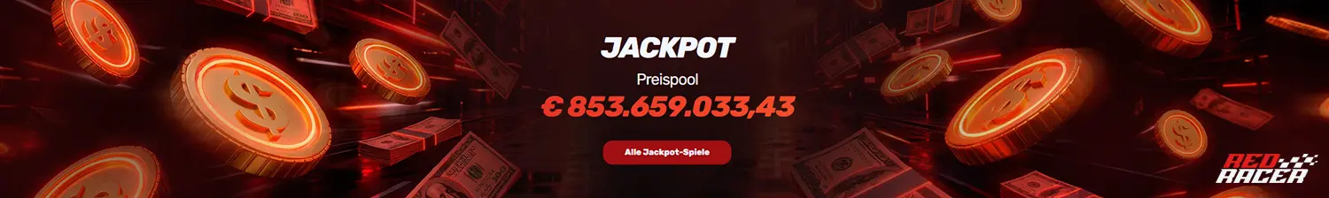 Jackpot im Casino RedRacer